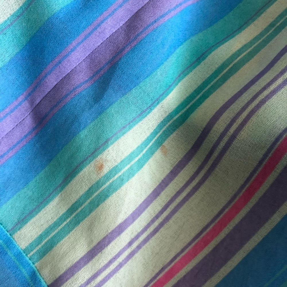 VINTAGE Striped Pastel Dress! - Picture 7 of 8